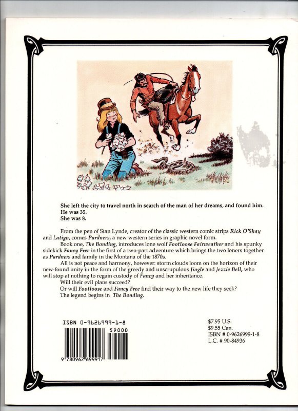 Pardners Book One: The Bonding #1 - western - 1990 - VF