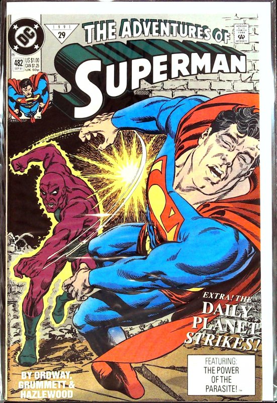 Adventures of Superman #482 (1991)