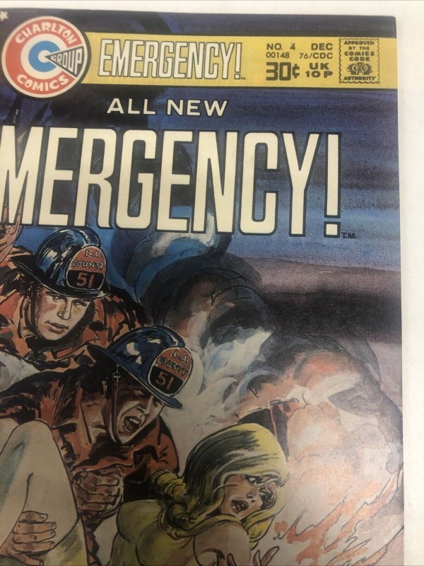 All New Emergency (1976) # 4 Charlton Comics • JOHN BYRNE • Harold Jack Bloom