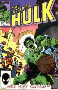 HULK  (1962 Series) (#1-6, #102-474, #600-635)(INCREDIBLE)(MV) #303 Very Fine