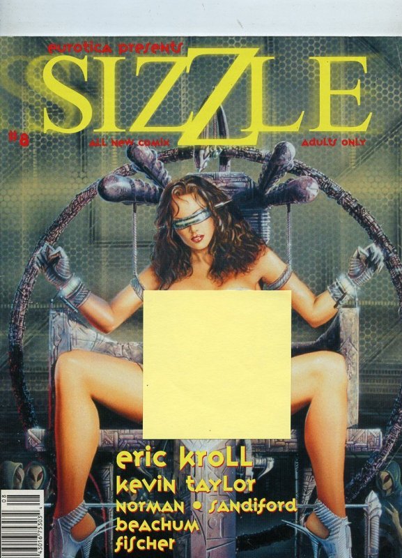 Sizzle #8 (2000)Erotica Presents Kevin Taylor Adult Mag VG 4.0