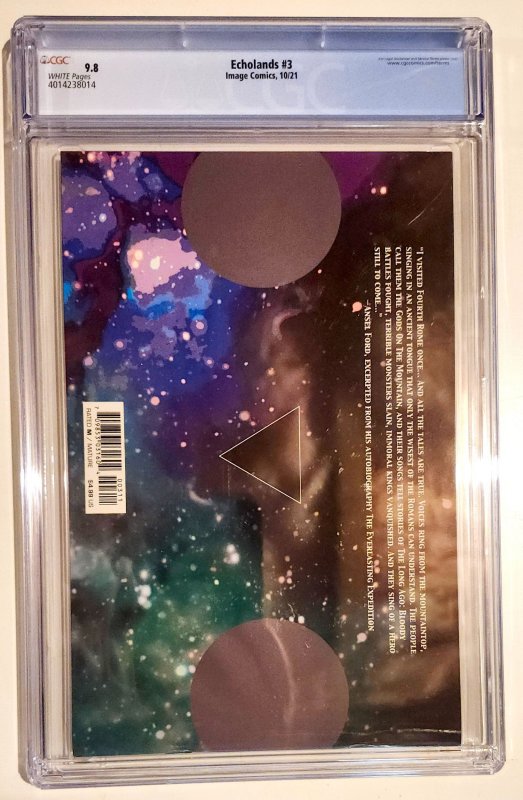 Echolands #3 (CGC 9.8, 2021)