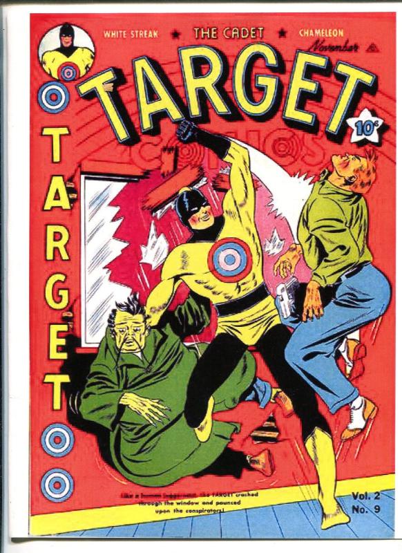 TARGET VOL 2 #9-1941-NOVELTY PRESS-SPACEHAWK-WOLVERTON-HITLER-poor