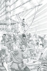 BRZRKR The Bleeding Tide #1 2025 Stokoe 1:25 BOOM! Studios EB117