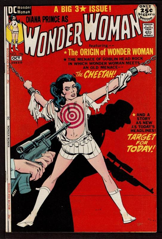 Wonder Woman #196 (Oct 1971, DC) F/VF