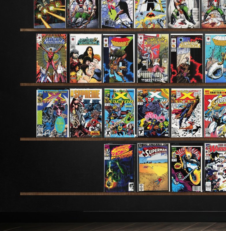 Huge Lot 150+ Comics with Bloodshot, Archer & Armstrong, Sleepwalker & More!