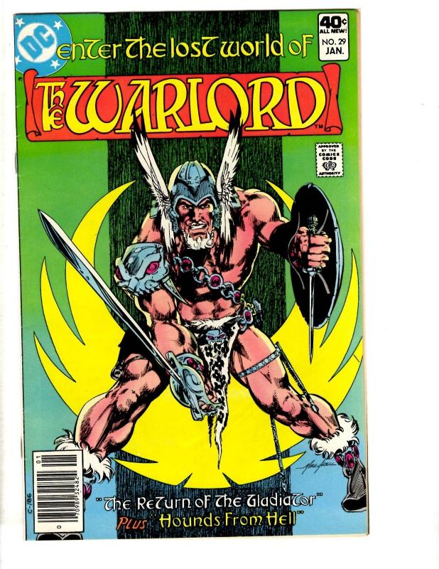 Lot Of 10 Warlord DC Comic Books # 26 27 28 29 30 31 32 33 34 35 CR21