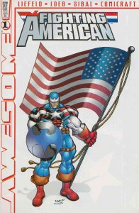 Fighting American (Awesome) #1B VF ; Awesome | Ed McGuinness Variant