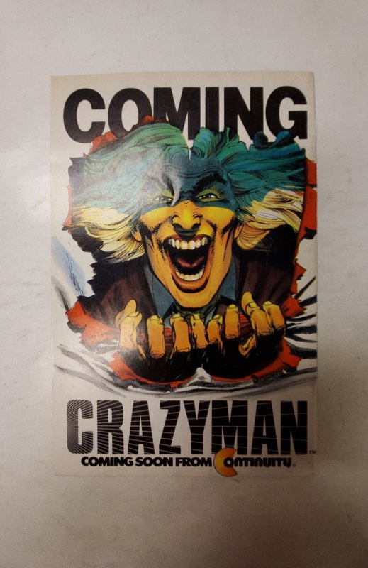 Captain Power #1 Continuity Comic Book J735