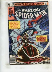 AMAZING SPIDER-MAN #210 (9.2) NEWSSTAND!! 1980