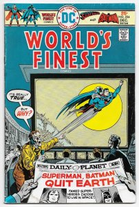 Worlds Finest #234 Superman | Batman (DC, 1975)