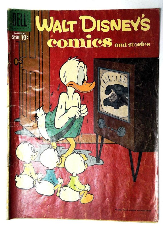 Walt Disney's Comics and Stories #220 (1959) Dell Donald Duck 1st Print Comic