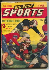 Big Book Stories #1 11/1947-1st issue-Football issue plus hockey-horse racing...