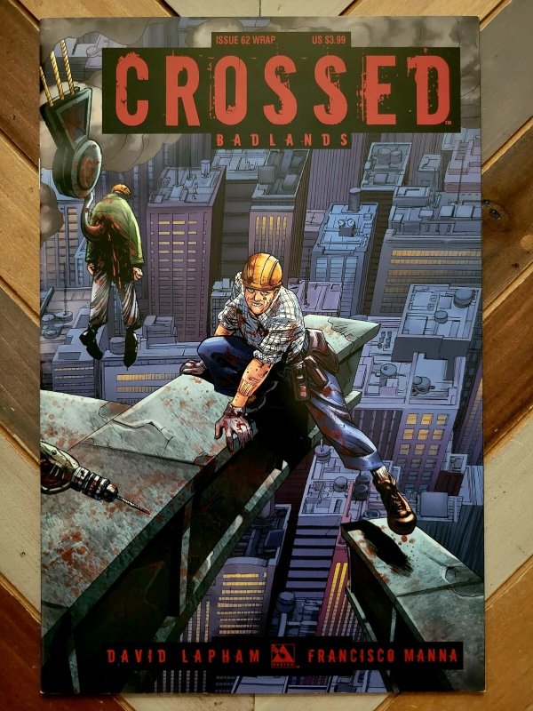 Crossed: Badlands #62 (Avatar 2014) German Erramouspe Wrap Cover (7.0) Mature