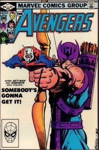 Avengers #223 - Hawkeye Shoots Ant-Man from Arrow (9.2 or Better) 1982