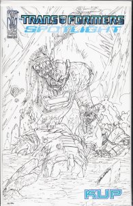 Transformers Spotlight Kup (2007 IDW) #1D
