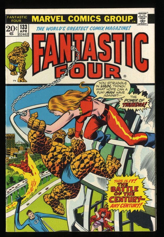Fantastic Four #133 FN/VF 7.0 Marvel Comics