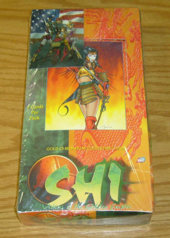 Bill Tucci's Shi: Visions of the Golden Empire sealed box of cards - 36 packs