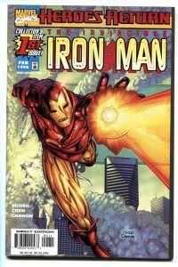 IRON MAN Vol. 3 #1 1998 First issue comic boom Marvel NM-