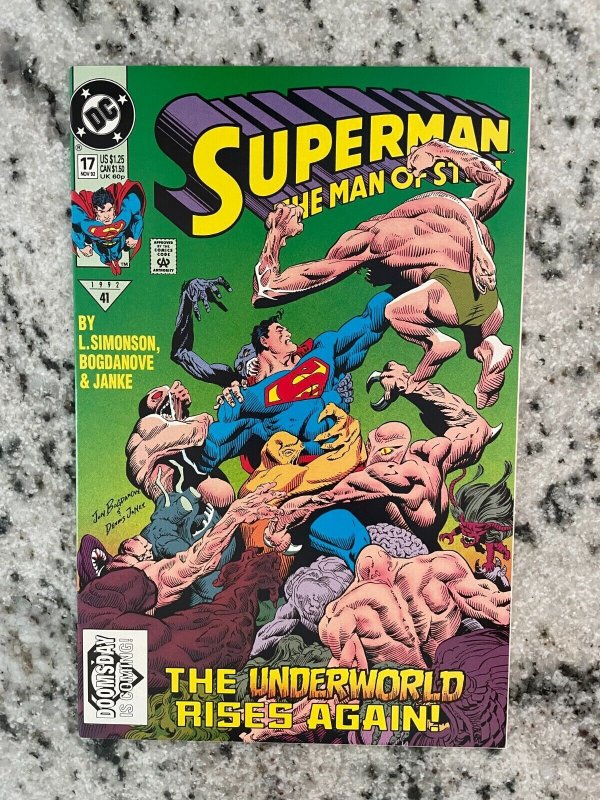 Superman Man Of Steel # 17 NM DC Comic Book 1st Doomsday Appearance Batman CM20 