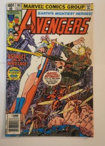 The Avengers #195  1st Cameo Taskmaster Marvel 1980