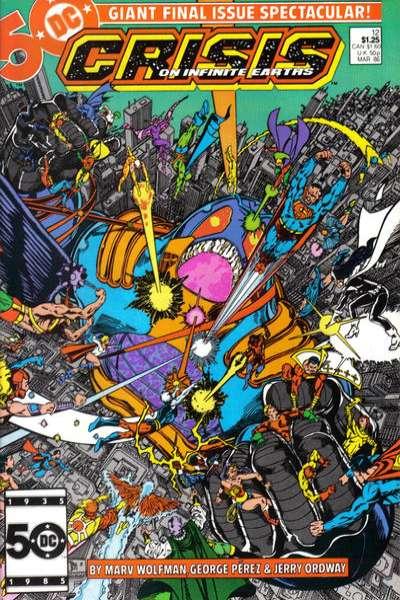 Crisis on Infinite Earths #12, VF+ (Stock photo)