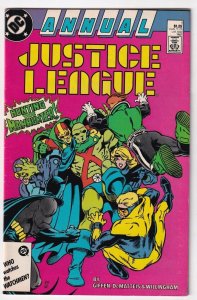 Justice League Annual #1 1987 DC Giffen DeMatteis Willingham Martian Manhunter