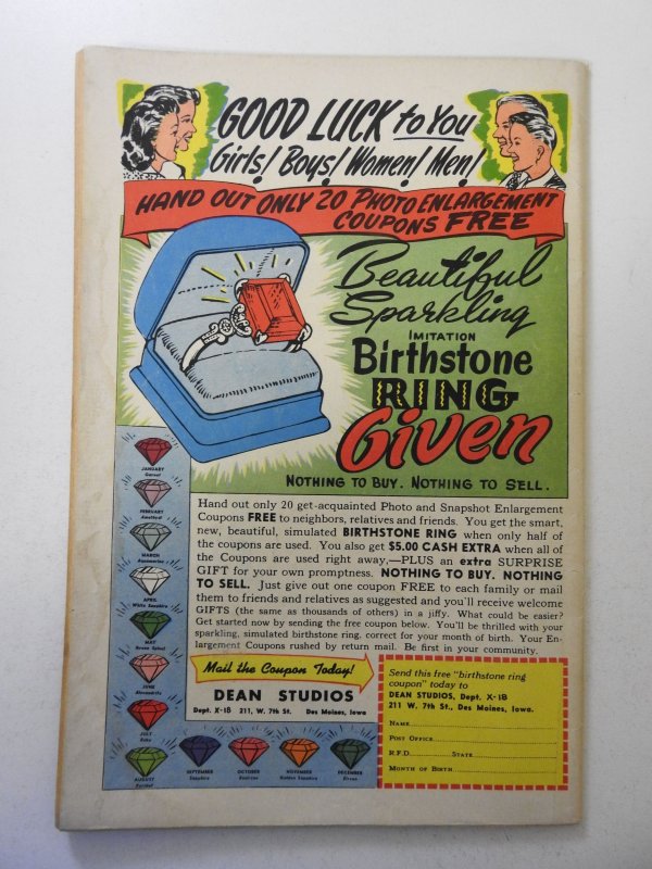 Famous Funnies #155 (1947) GD+ Condition moisture stain, centerfold detached