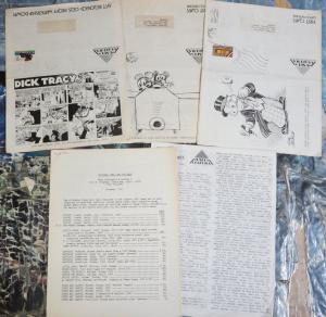 Museum Graphics Original Comic and Animation Art Listings Lot 1979 to 1986 Mixed