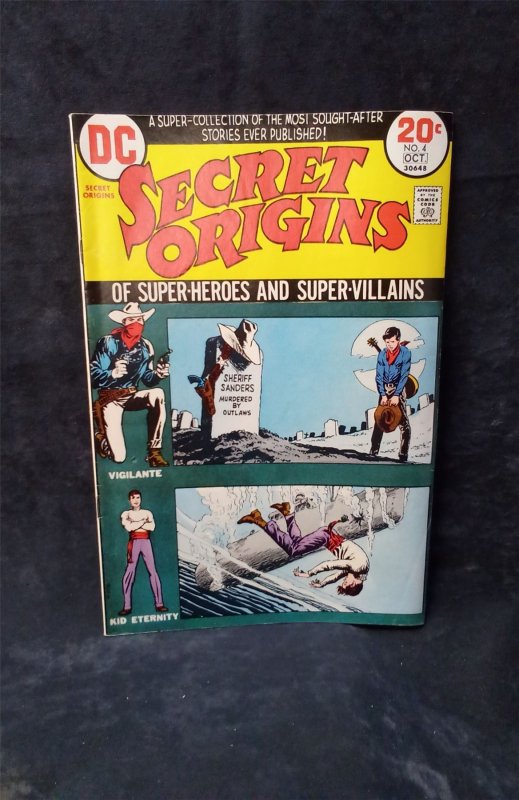 Secret Origins #4 1973 dc-comics Comic Book dc-comics Comic Book