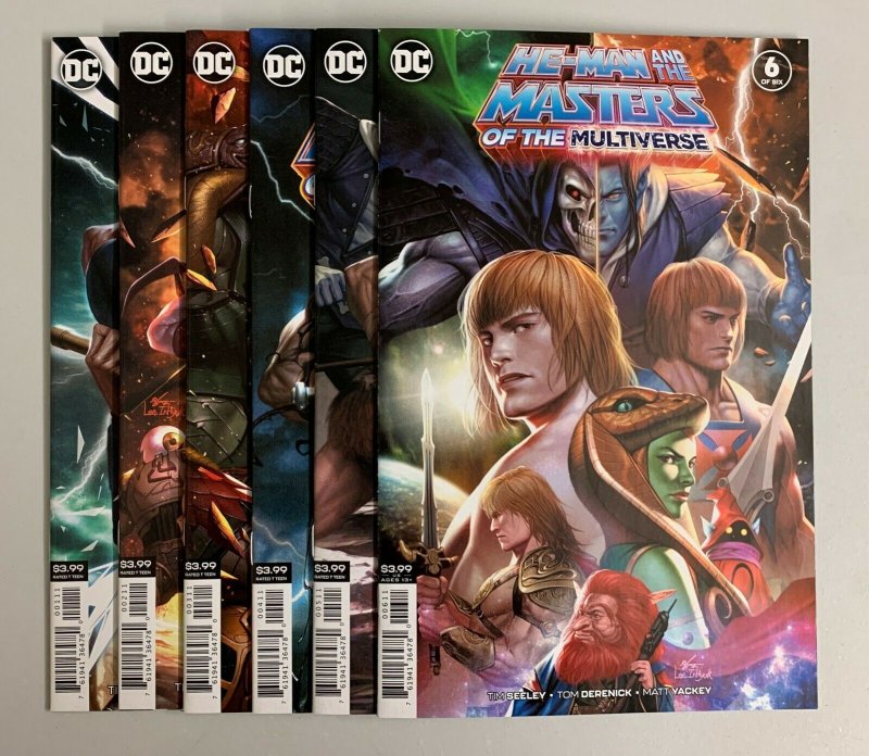 He-Man and the Masters of the Multiverse #1-6 Set (DC 2019) Tim Seeley (9.0+) 