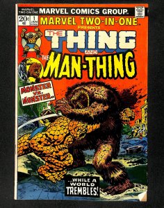 Marvel Two-In-One #1 Thing Vs. Man-Thing!