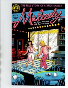 Melody True Story of a Nude Deancer - 1 2 3 4 & 5 - Set - Kitchen Sink - VF+