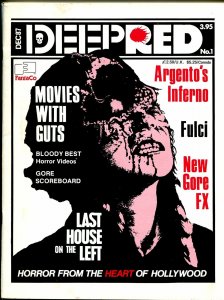 Deep Red #1 12/1987-Fantaco-horror movies-1st issue-Tobe Hooper-FN+