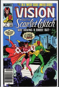 The Vision and the Scarlet Witch #4 (1986) The Vision