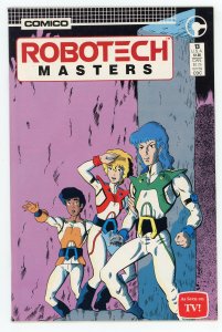 Robotech Masters #13 Mike Baron Comico NM-