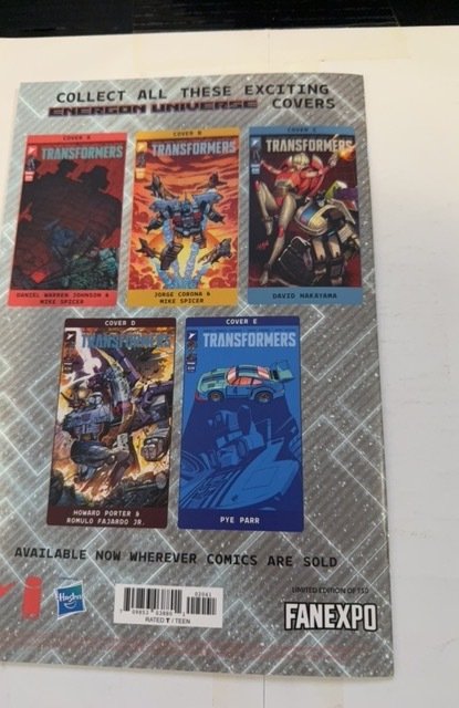 Transformers #20 Fan Expo Exclusive Virgin Foil by Fabrizio De Tommaso (2025)