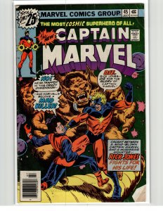Captain Marvel #45 (1976) Captain Marvel