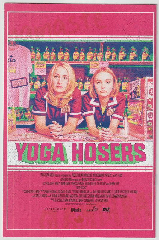 Yoga Hosers: A Sundance Super Special #1 (2017, Dynamite), NM+ (9.6), 3rd print