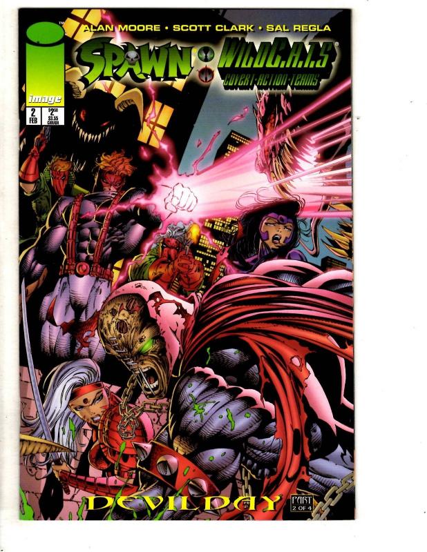 14 Image Comics Spawn # 8 (2) + Spawn Wildcats 2 (6) 3 (3) 4 (2) Zealot # 2 SS8