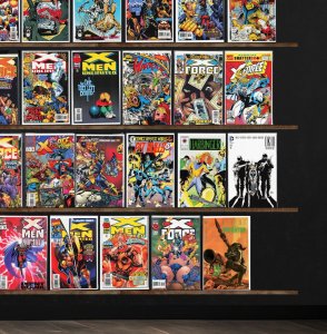 Huge Lot 140+ Comics with X-Force, The New Mutants, Cable & More!