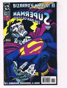 Superman The Man Of Steel #32 VF DC Comics Comic Book Simonson Apr 1994 DE44