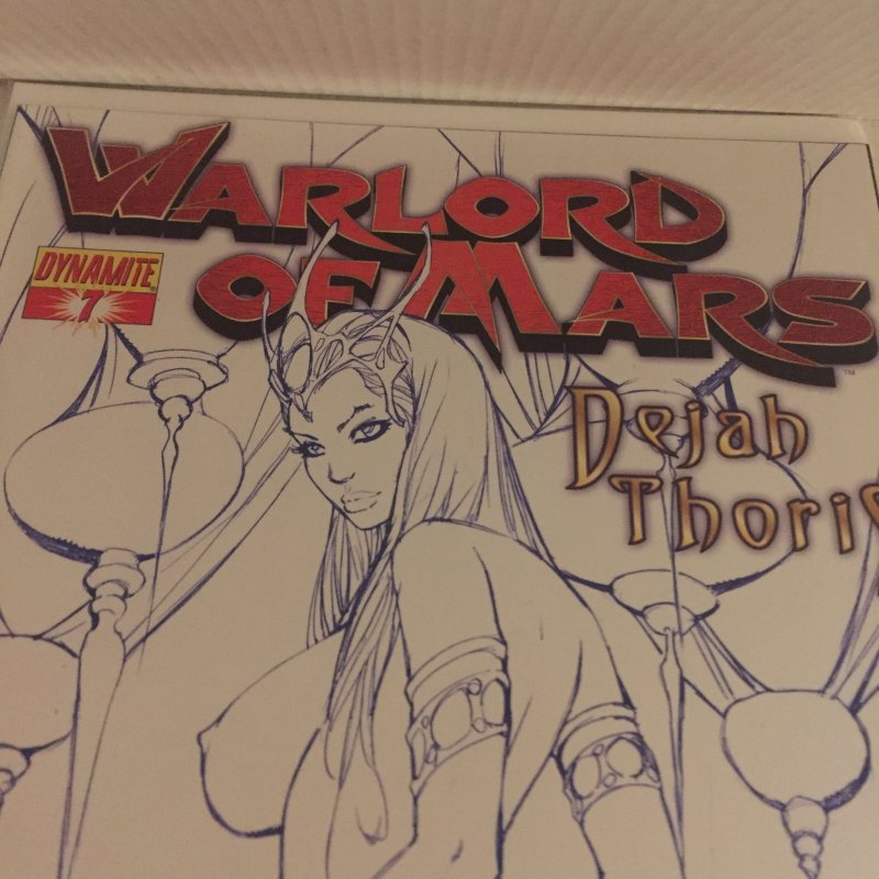 Warlord of Mars: Dejah Thoris #7 Risque Blue Art Variant (2011)
