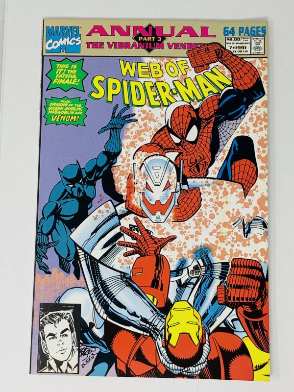 Web of Spider-Man Annual #7 (1991) YE20