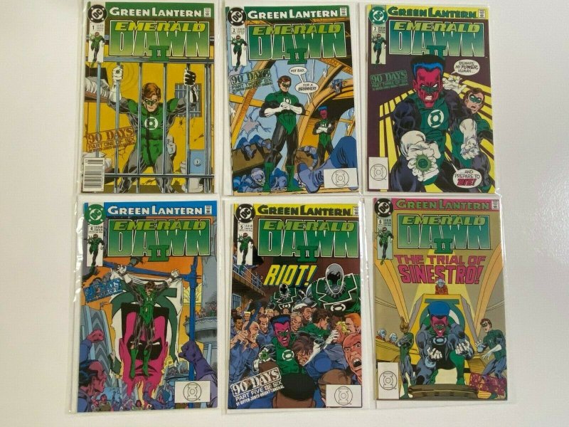 Green Lantern Emerald Dawn II set #1-6 6.0 FN (1991)