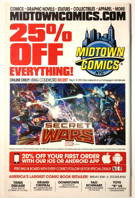 Old Man Logan #1 (9.6, 2015) Young Cover