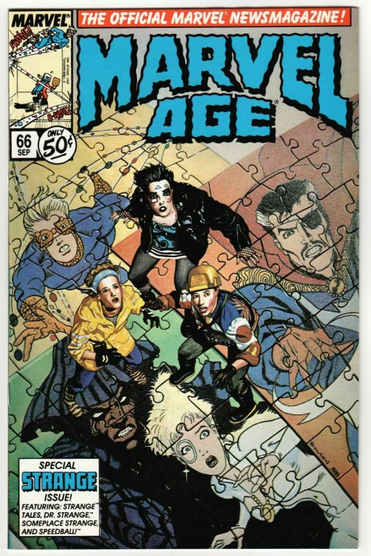 Marvel Age #66 (Marvel, 1988) VF