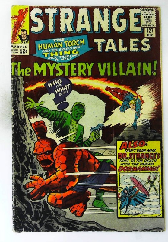 Strange Tales (1951 series)  #127, VG- (Actual scan)