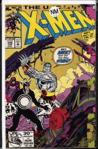 The Uncanny X-Men #248 Second Print Cover (1989) X-Men
