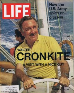 ORIGINAL Vintage March 26 1971 Life Magazine Walter Cronkite